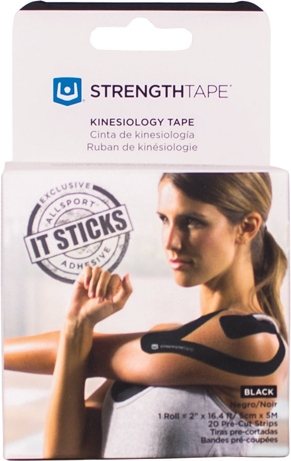StrengthTape Kinesiology Tape, 5M Precut Roll