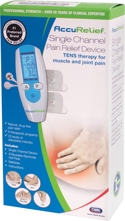 AccuRelief Single Channel TENS Unit