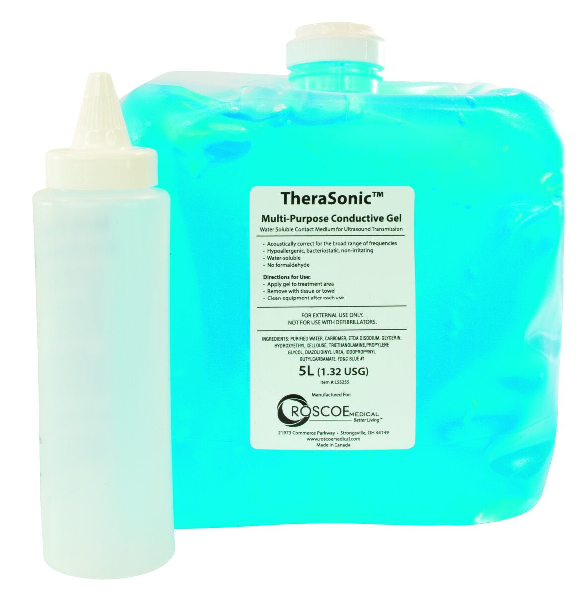 TheraSonic Conductive Gel, 2-oz. Bottle