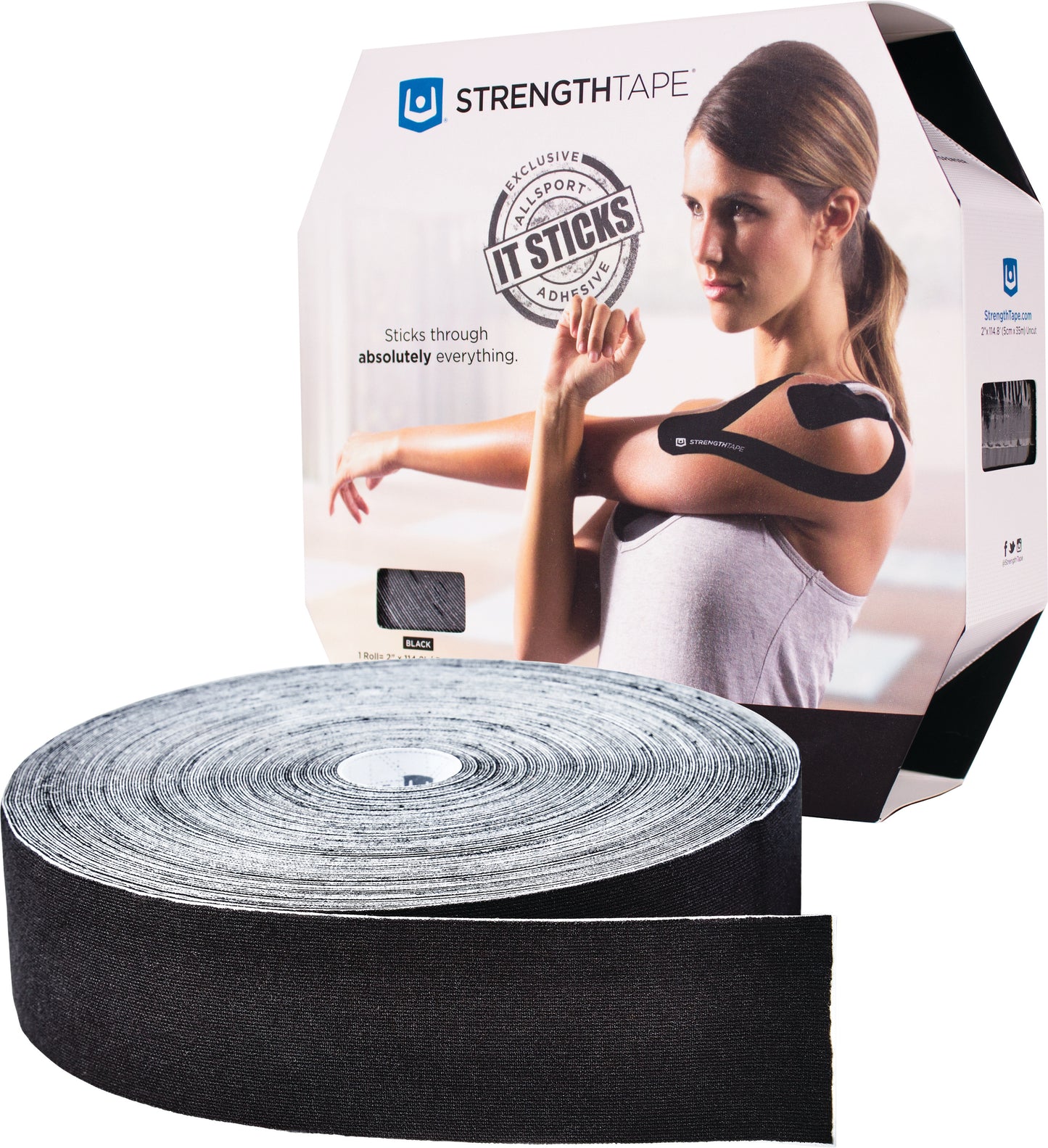STRENGTHTAPE® Kinesiology Tape 35M, Uncut Roll