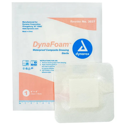 DynaFoam Waterproof Bordered Foam Dressing