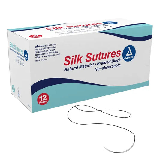 Braided Silk Sutures