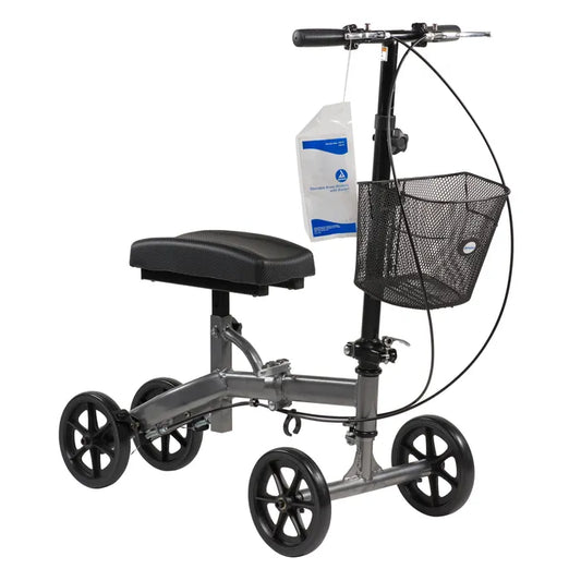 Steerable Knee Walker with Basket - Compact