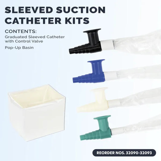 Suction Catheter Kits - Graduated Sleeved Catheter